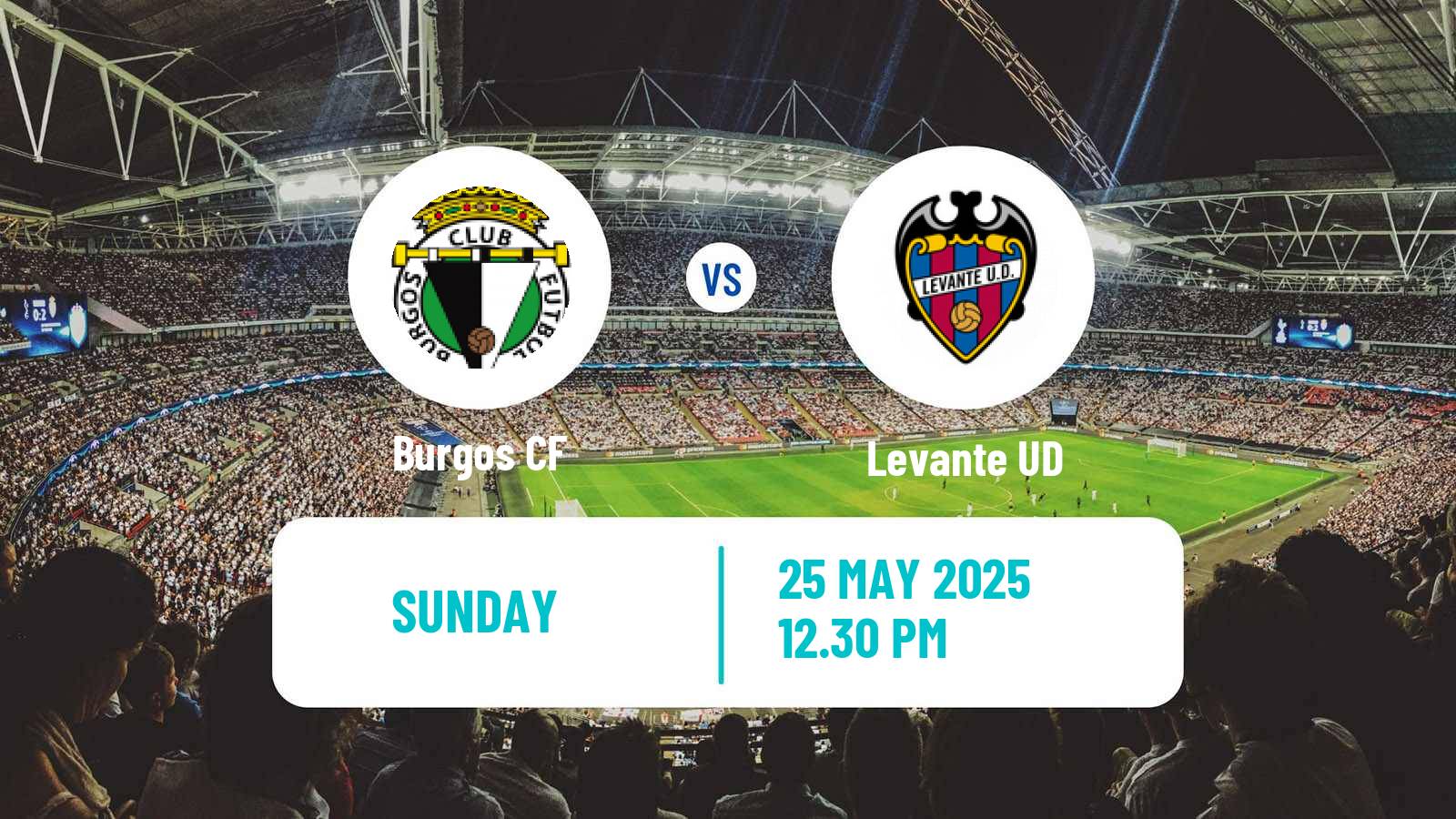 Soccer Spanish LaLiga2 Burgos - Levante