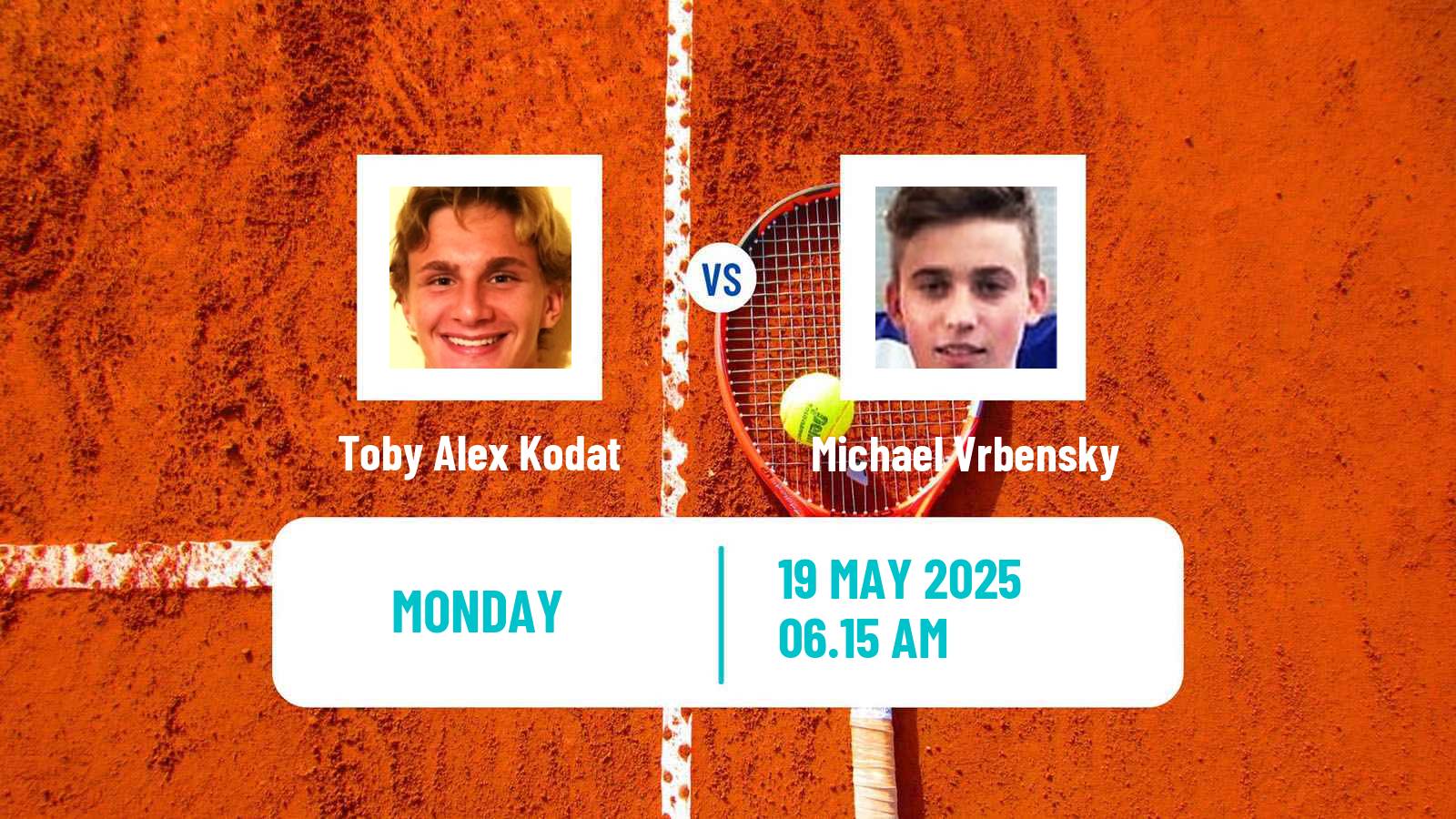 Tennis Skopje Challenger Men Toby Alex Kodat - Michael Vrbensky