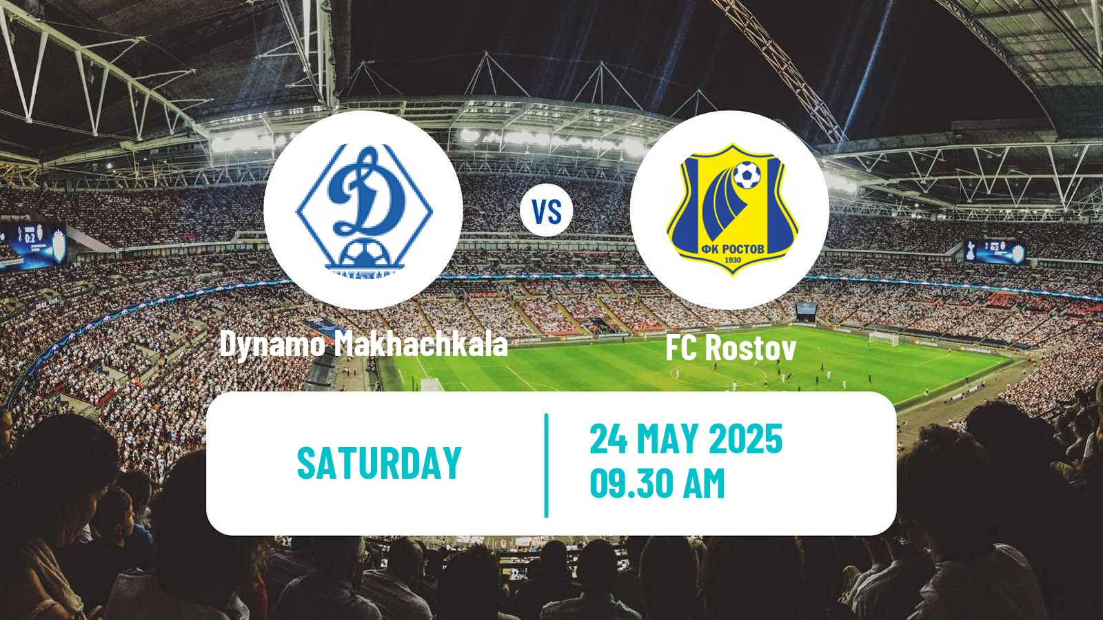Soccer Russian Premier League Dynamo Makhachkala - Rostov