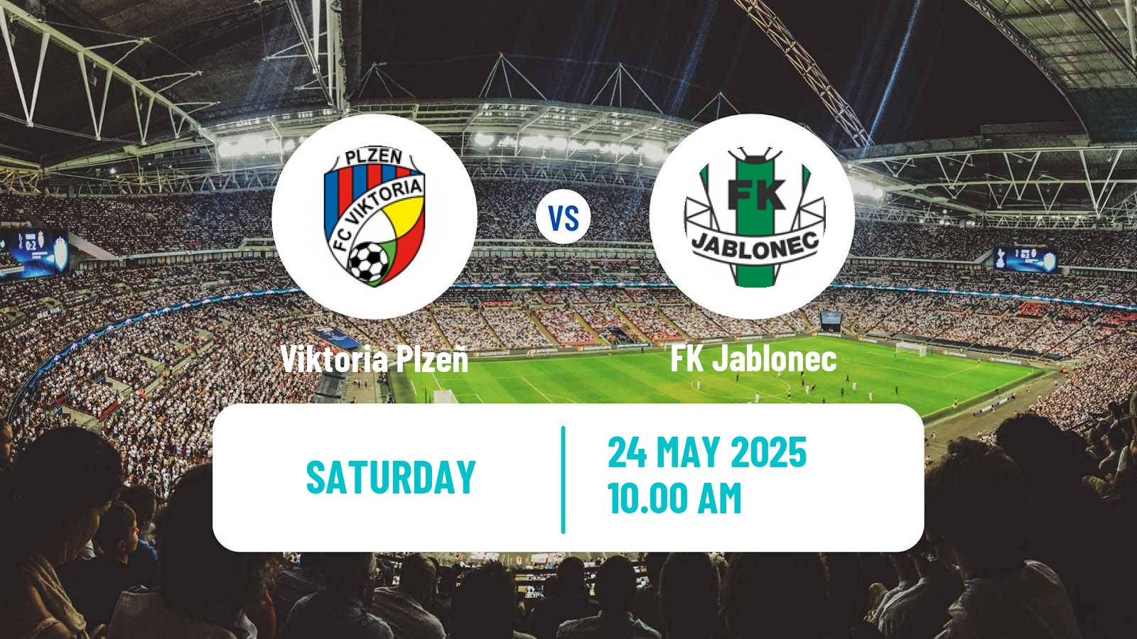 Soccer Czech 1 Liga Viktoria Plzeň - Jablonec