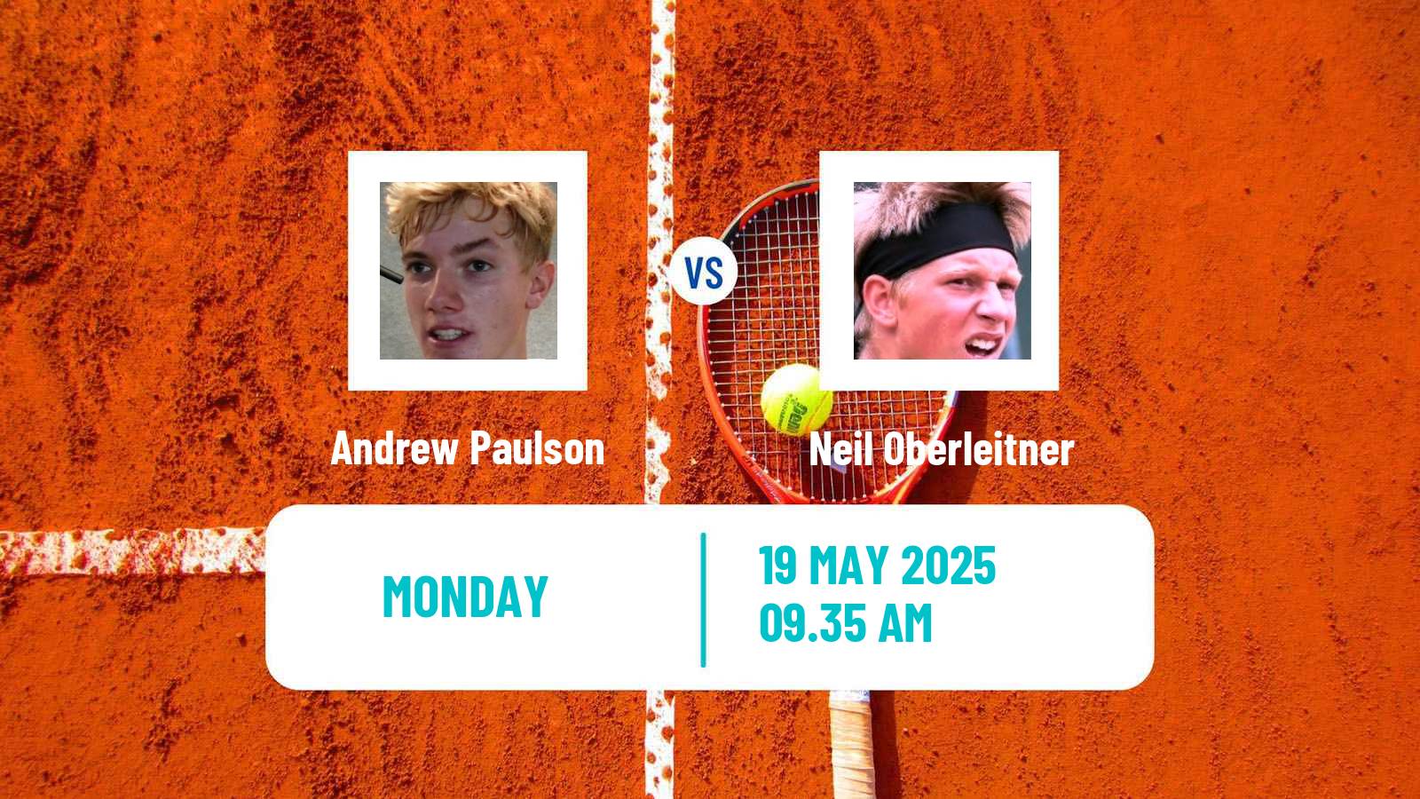 Tennis Skopje Challenger Men Andrew Paulson - Neil Oberleitner