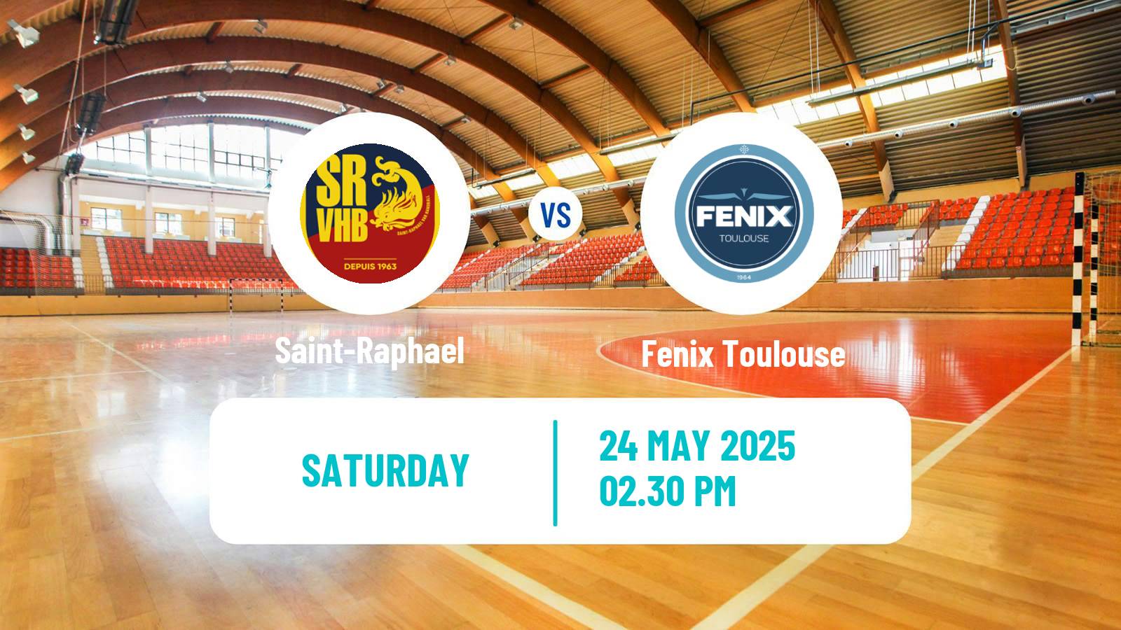 Handball French Starligue Handball Saint-Raphael - Fenix Toulouse