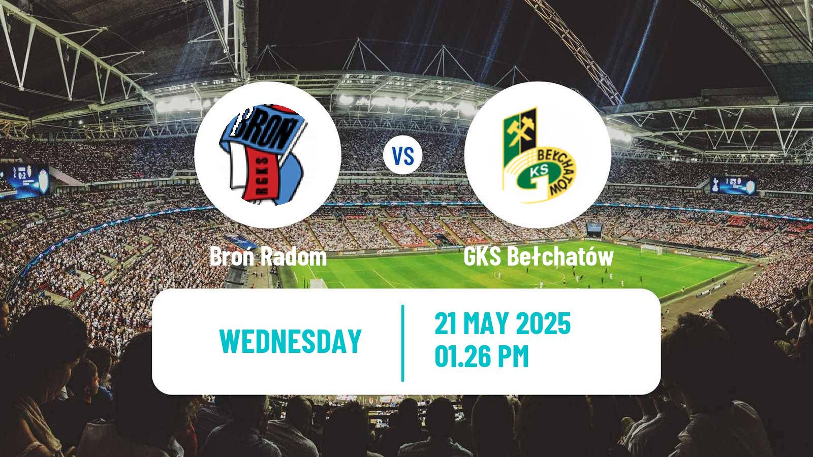 Soccer Polish Division 3 - Group I Broń Radom - GKS Bełchatów