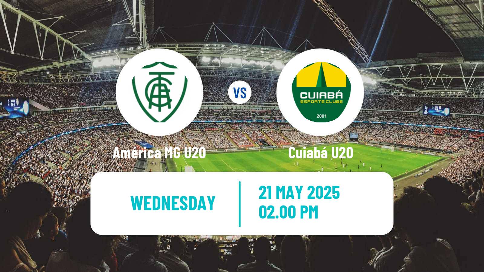 Soccer Brasileiro U20 América MG U20 - Cuiabá U20