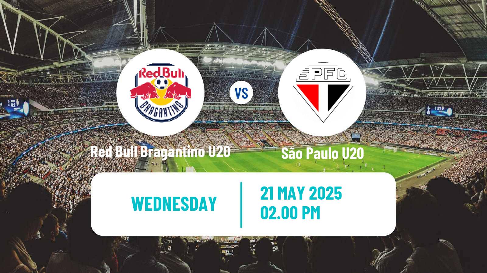 Soccer Brasileiro U20 Red Bull Bragantino U20 - São Paulo U20