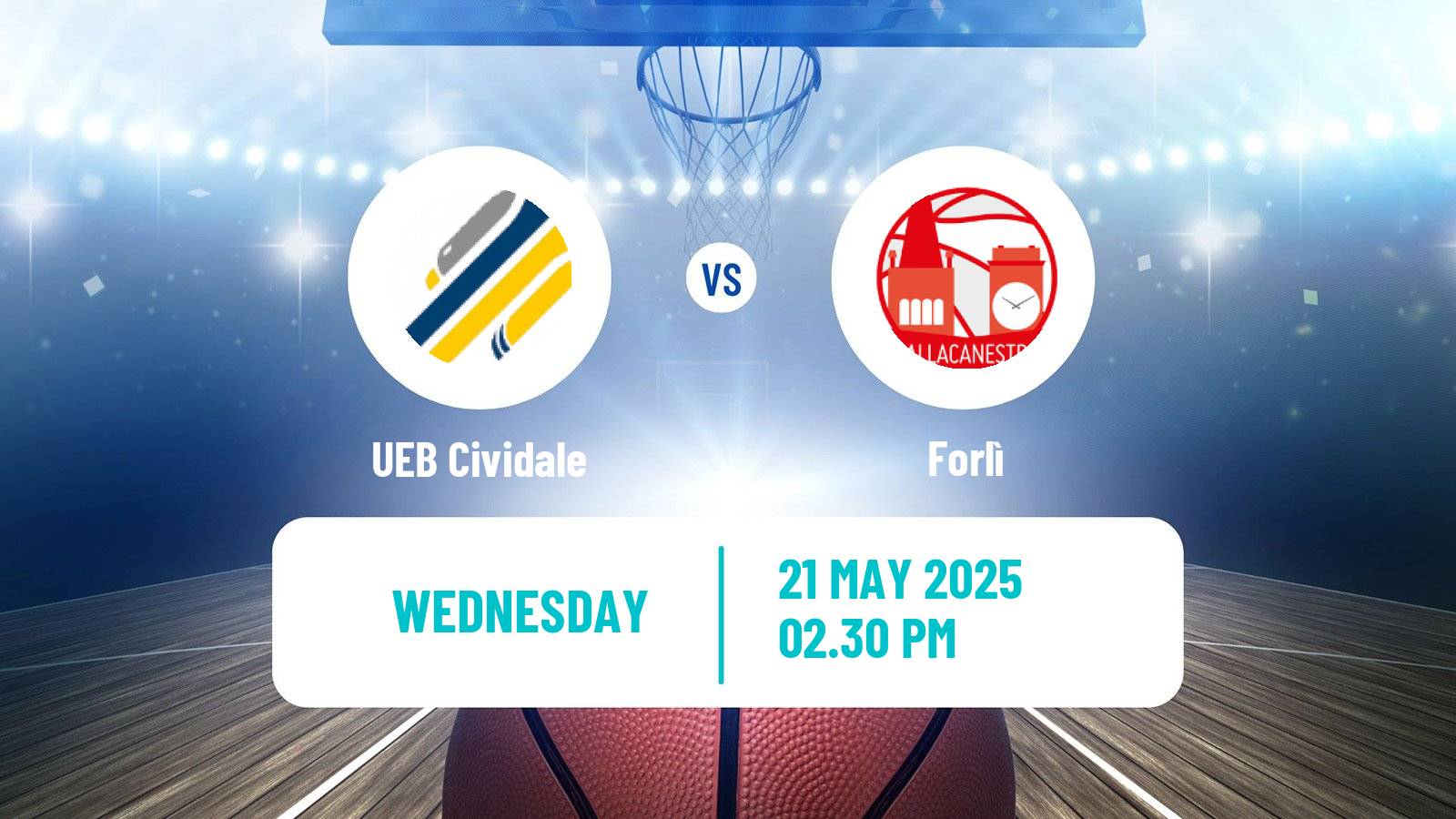 Basketball Italian Serie A2 Basketball Cividale - Forlì