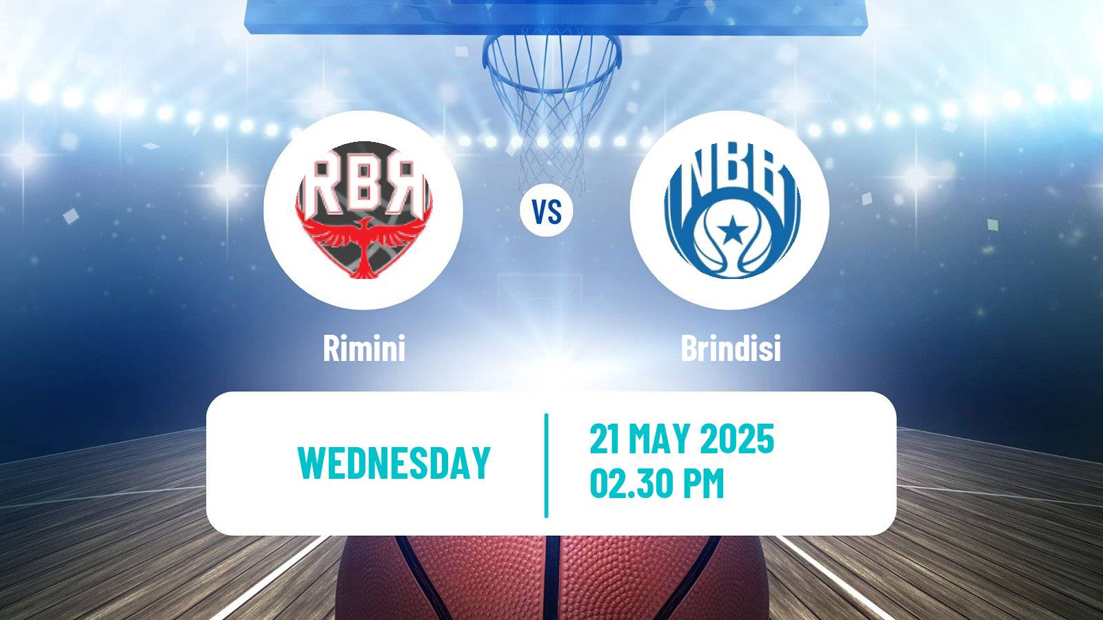 Basketball Italian Serie A2 Basketball Rimini - Brindisi