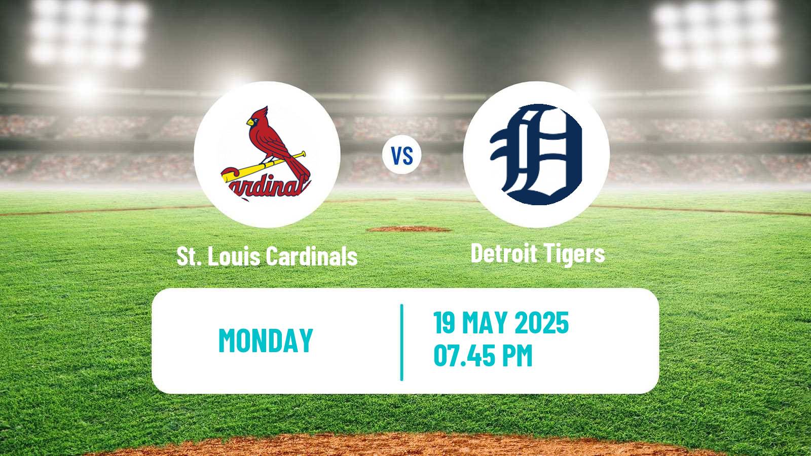 Baseball MLB St. Louis Cardinals - Detroit Tigers