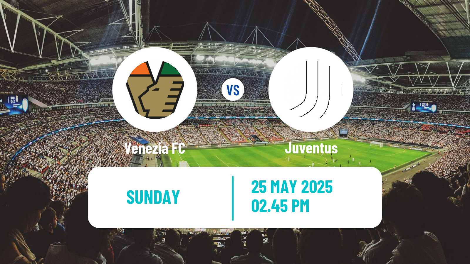 Soccer Italian Serie A Venezia - Juventus