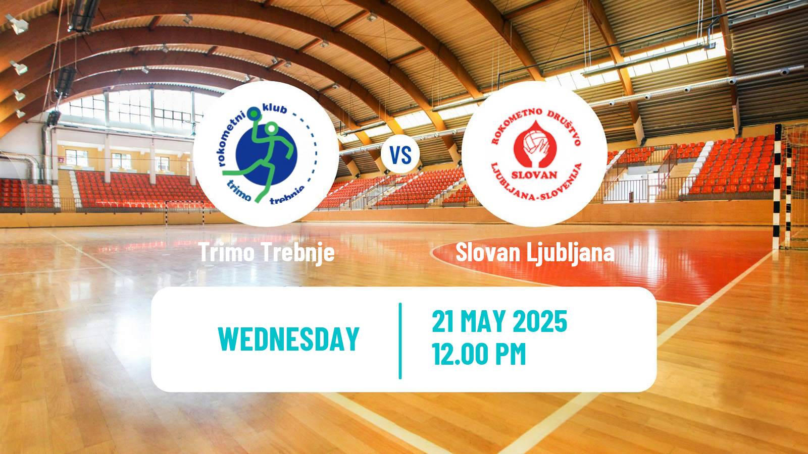 Handball Slovenian 1 NLB Liga Handball Trimo Trebnje - Slovan Ljubljana