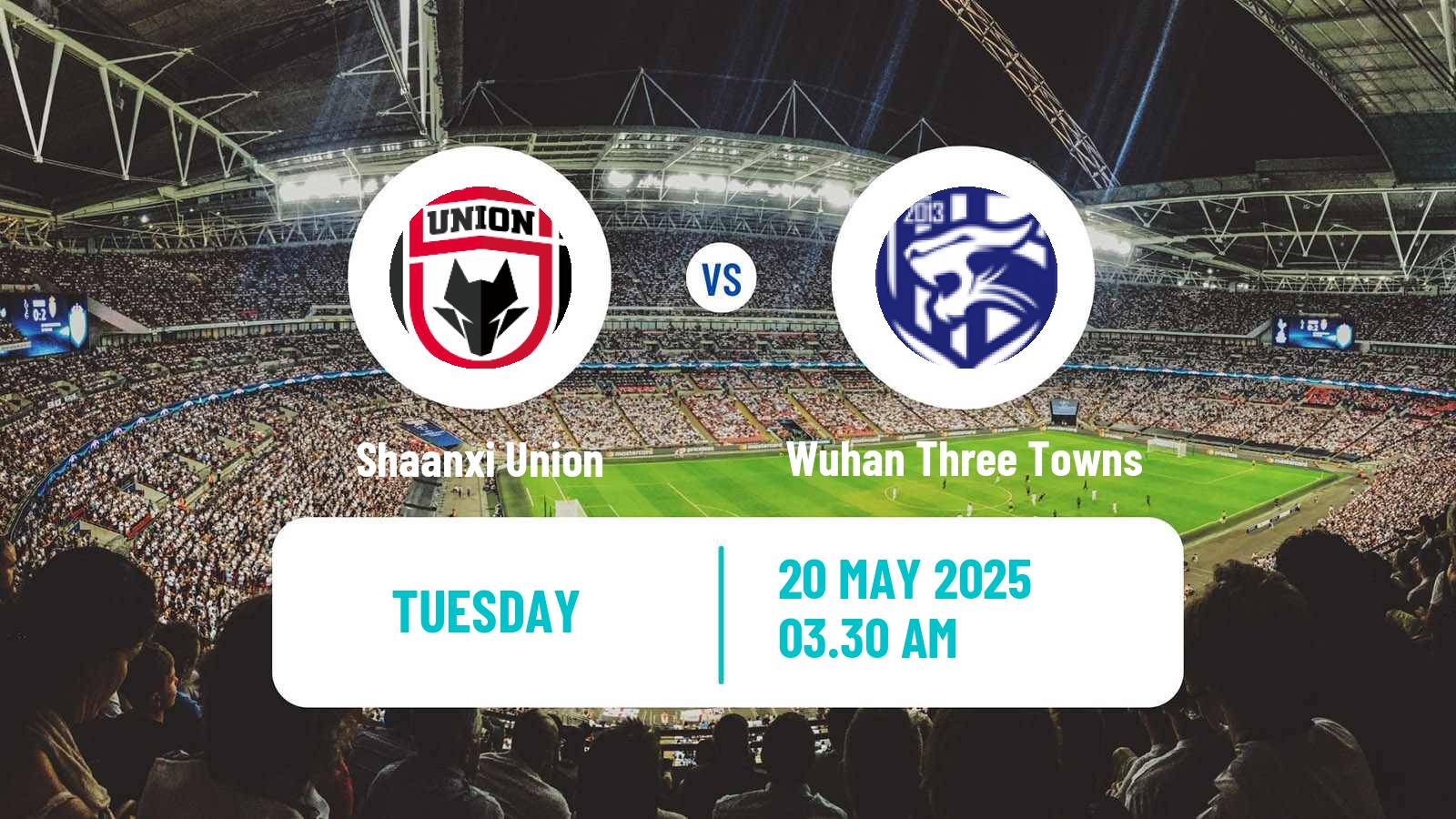 Soccer Chinese FA Cup Shaanxi Union - Wuhan Three Towns