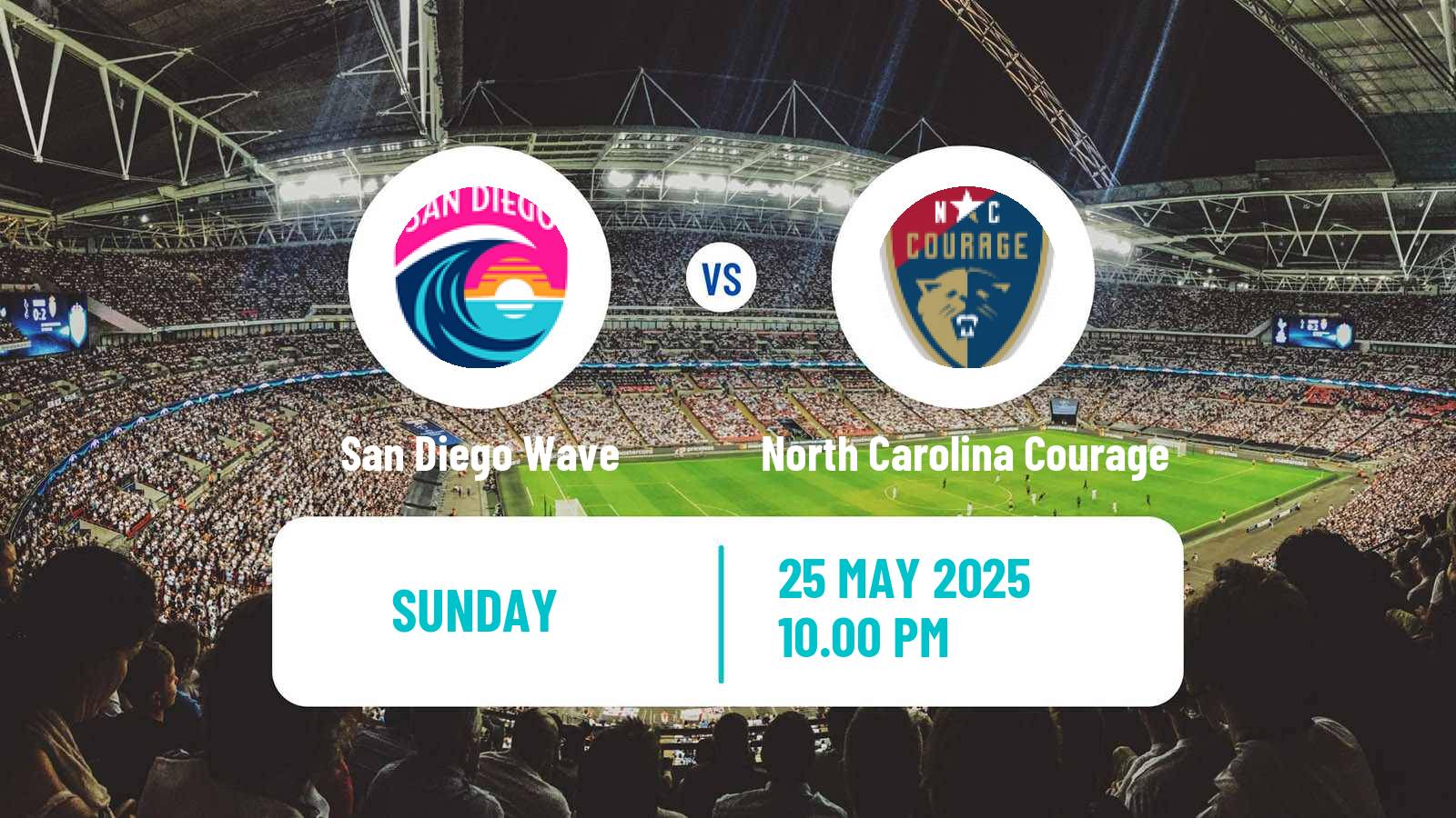 Soccer NWSL San Diego Wave - North Carolina Courage