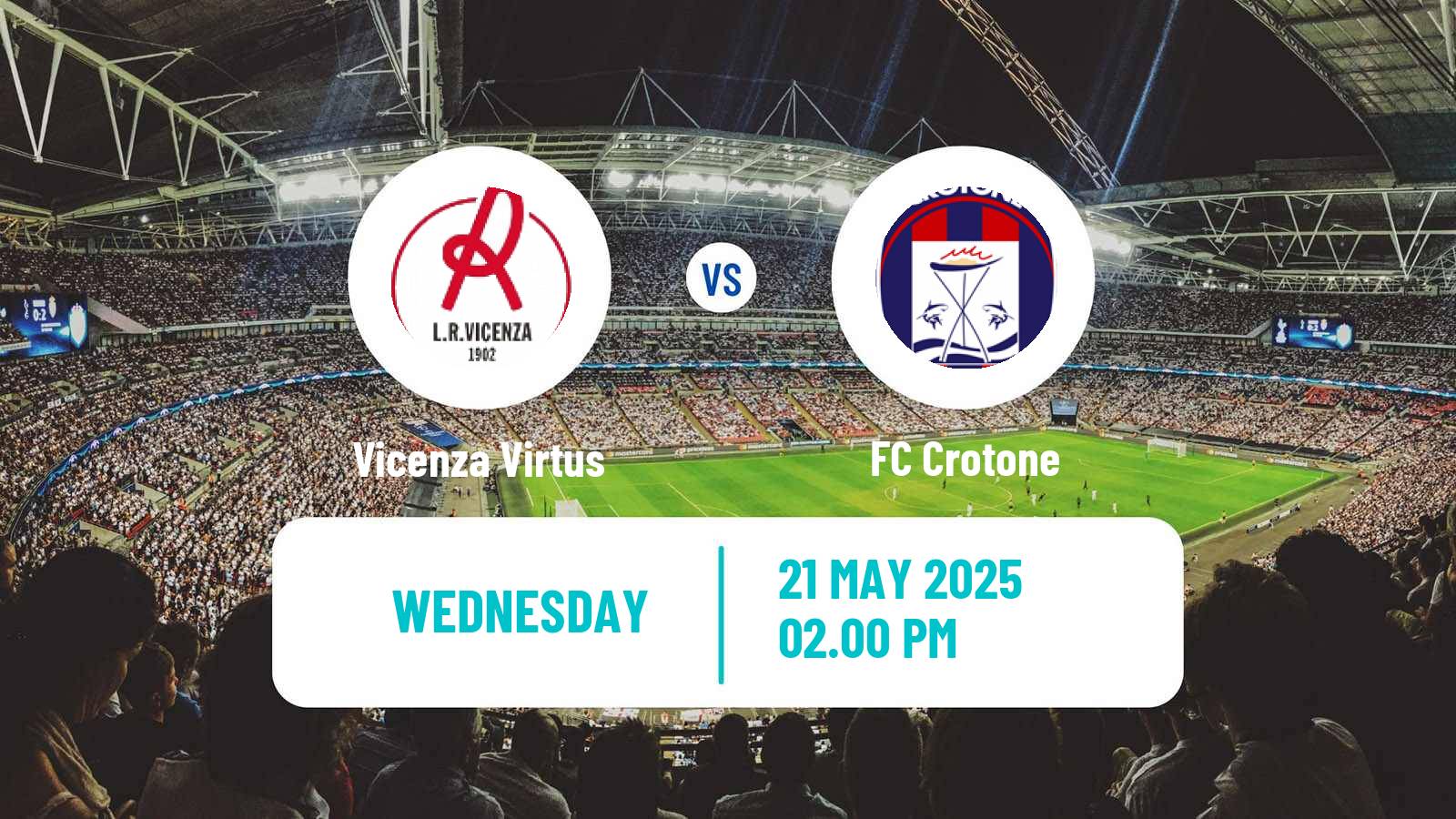Soccer Italian Serie C Group A Vicenza Virtus - Crotone