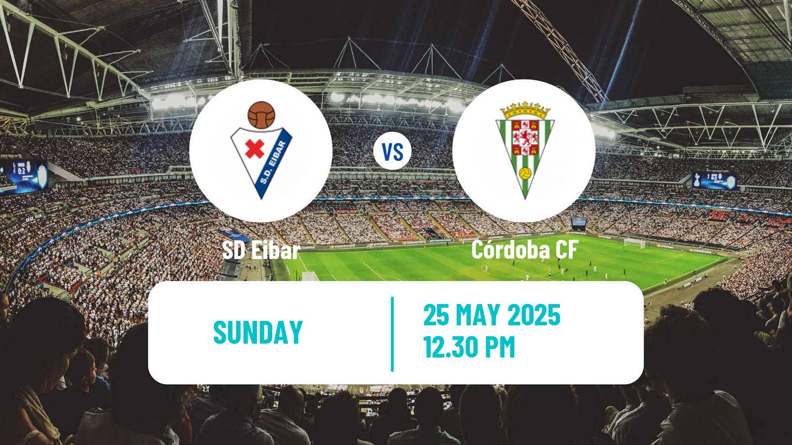 Soccer Spanish LaLiga2 Eibar - Córdoba
