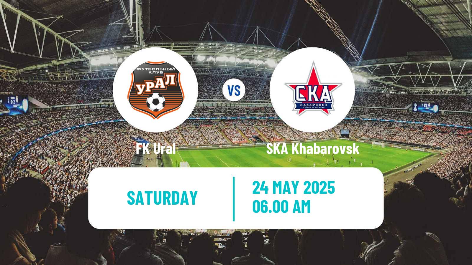 Soccer Russian FNL Ural - SKA Khabarovsk