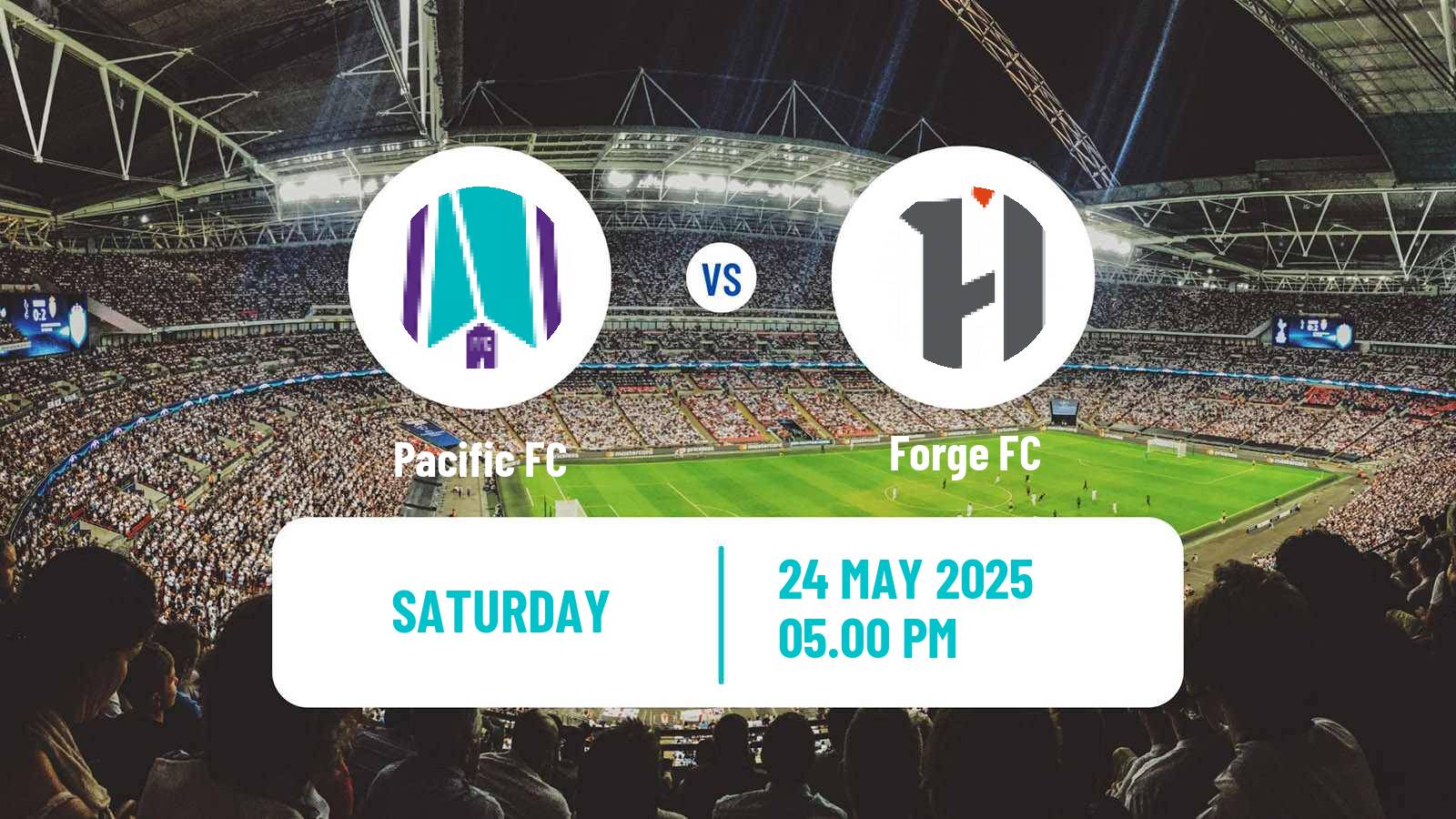 Soccer Canadian Premier League Pacific FC - Forge