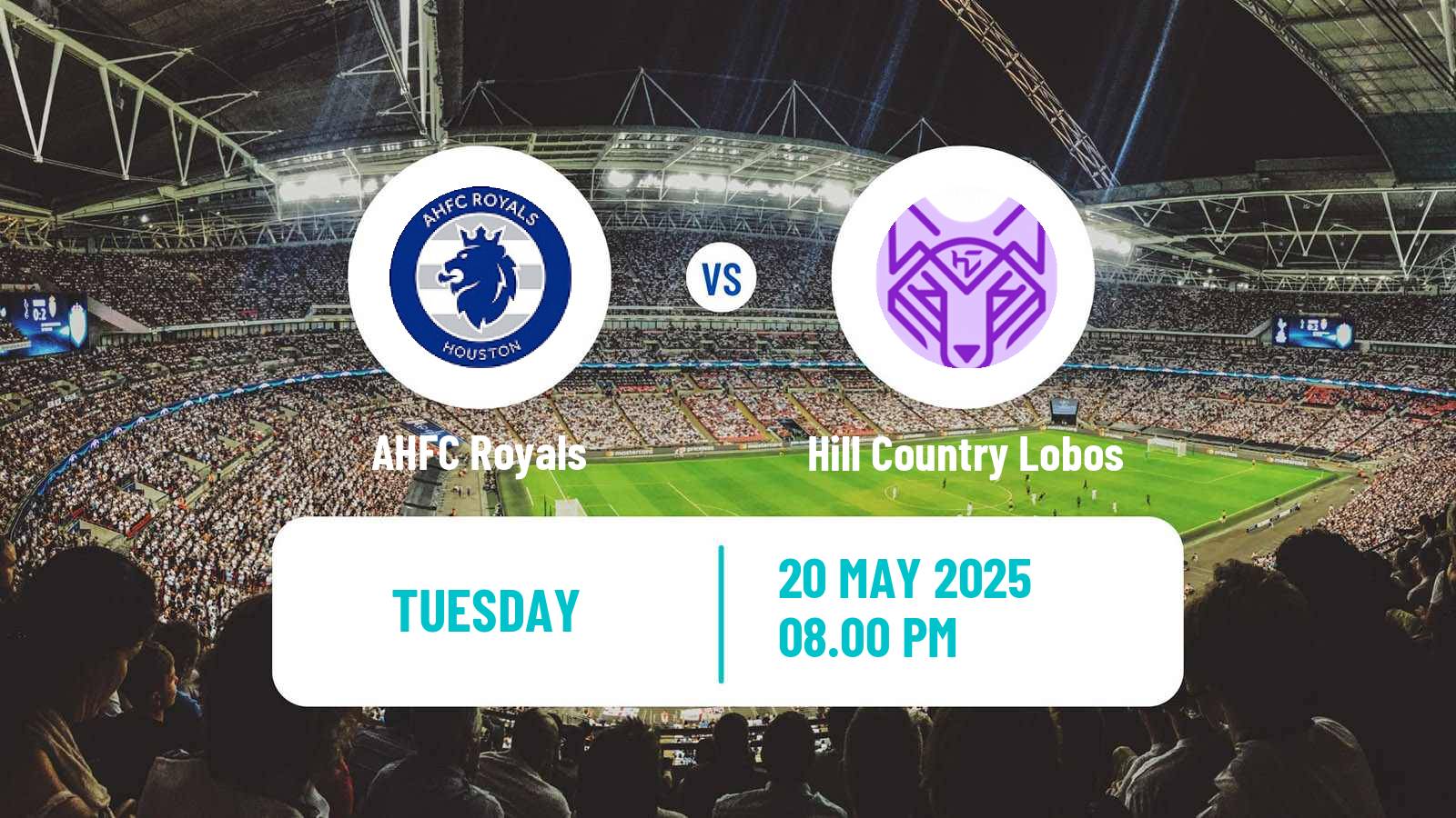 Soccer USL League Two AHFC Royals - Hill Country Lobos