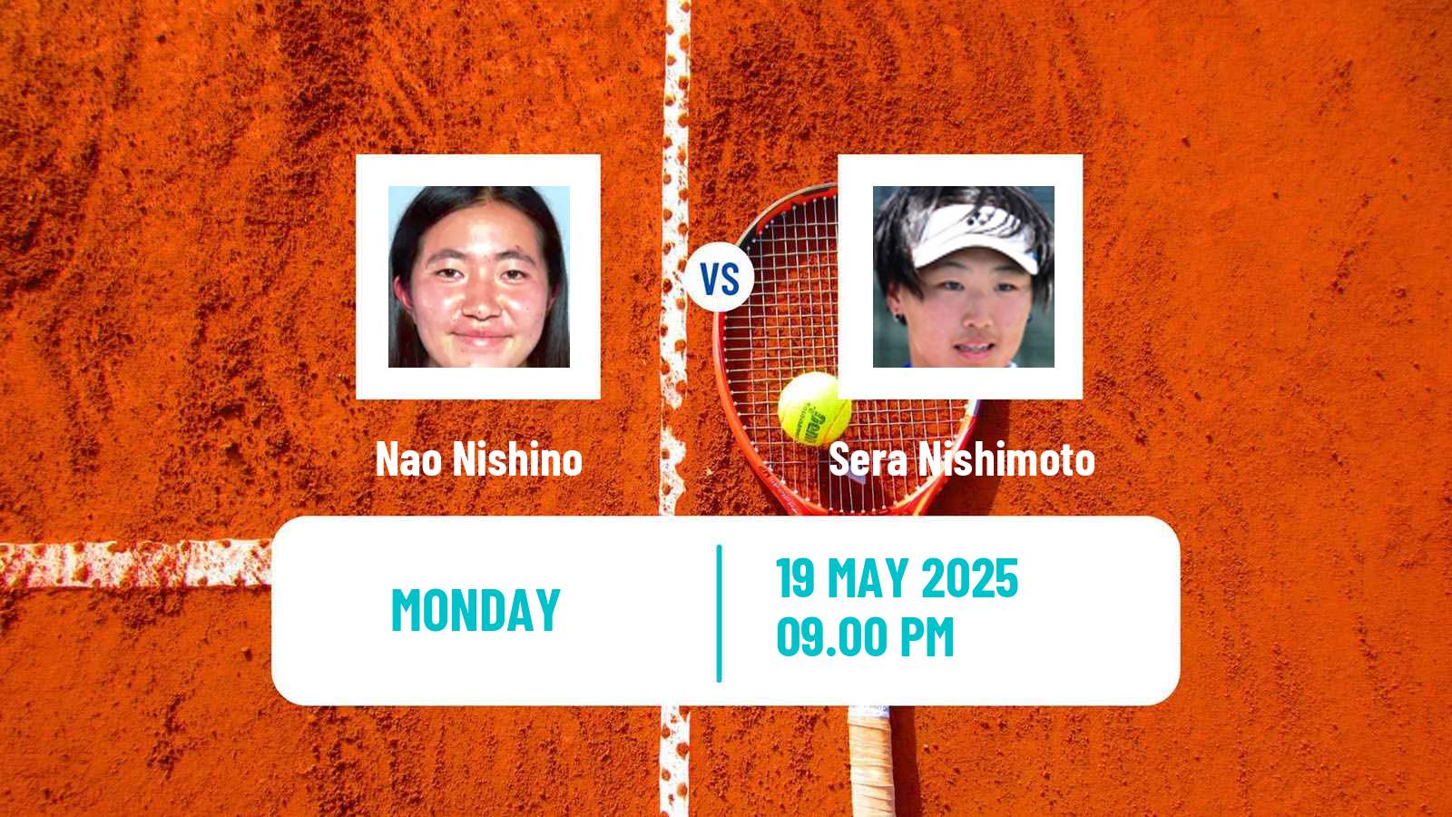 Tennis ITF W15 Fukui Women Nao Nishino - Sera Nishimoto
