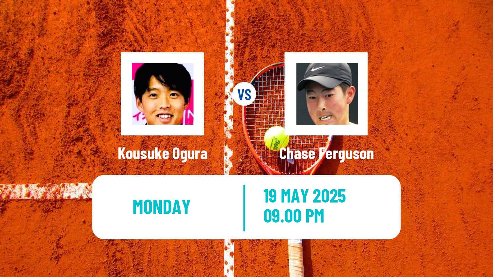 Tennis ITF M15 Andong Men Kousuke Ogura - Chase Ferguson