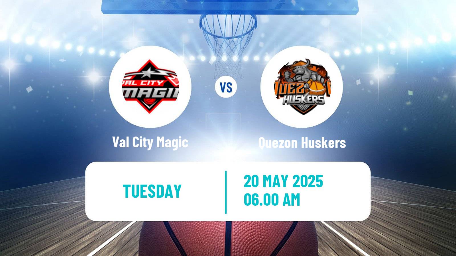 Basketball Philippines MBPL  Val City Magic - Quezon Huskers