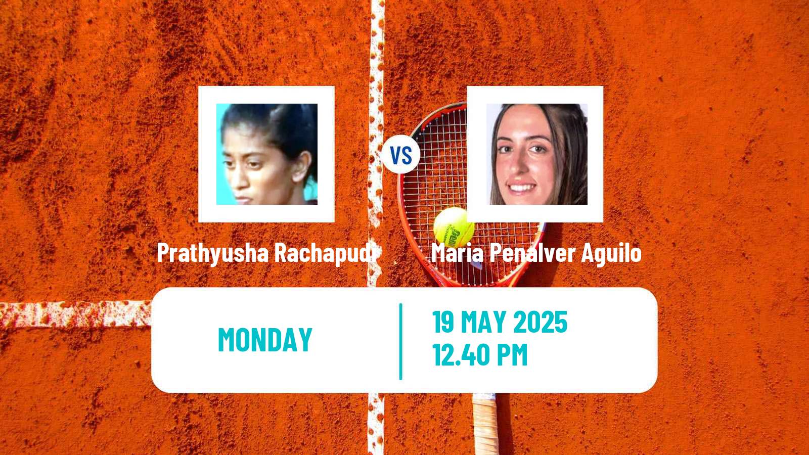 Tennis ITF W35 Santo Domingo Women Prathyusha Rachapudi - Maria Penalver Aguilo