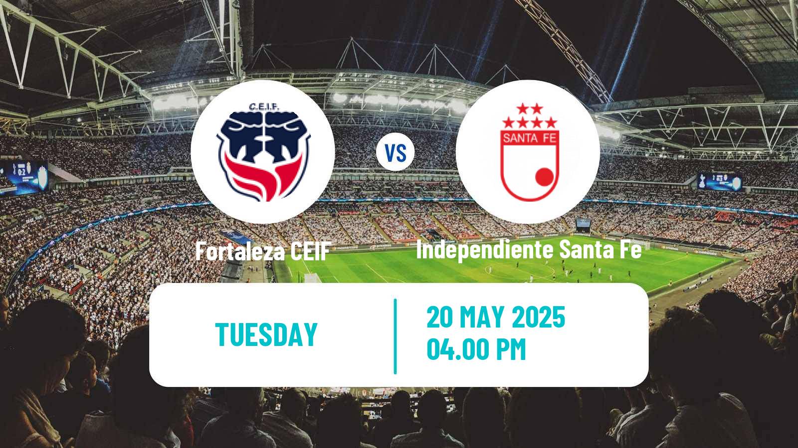 Soccer Colombian Liga Women Fortaleza CEIF - Independiente Santa Fe