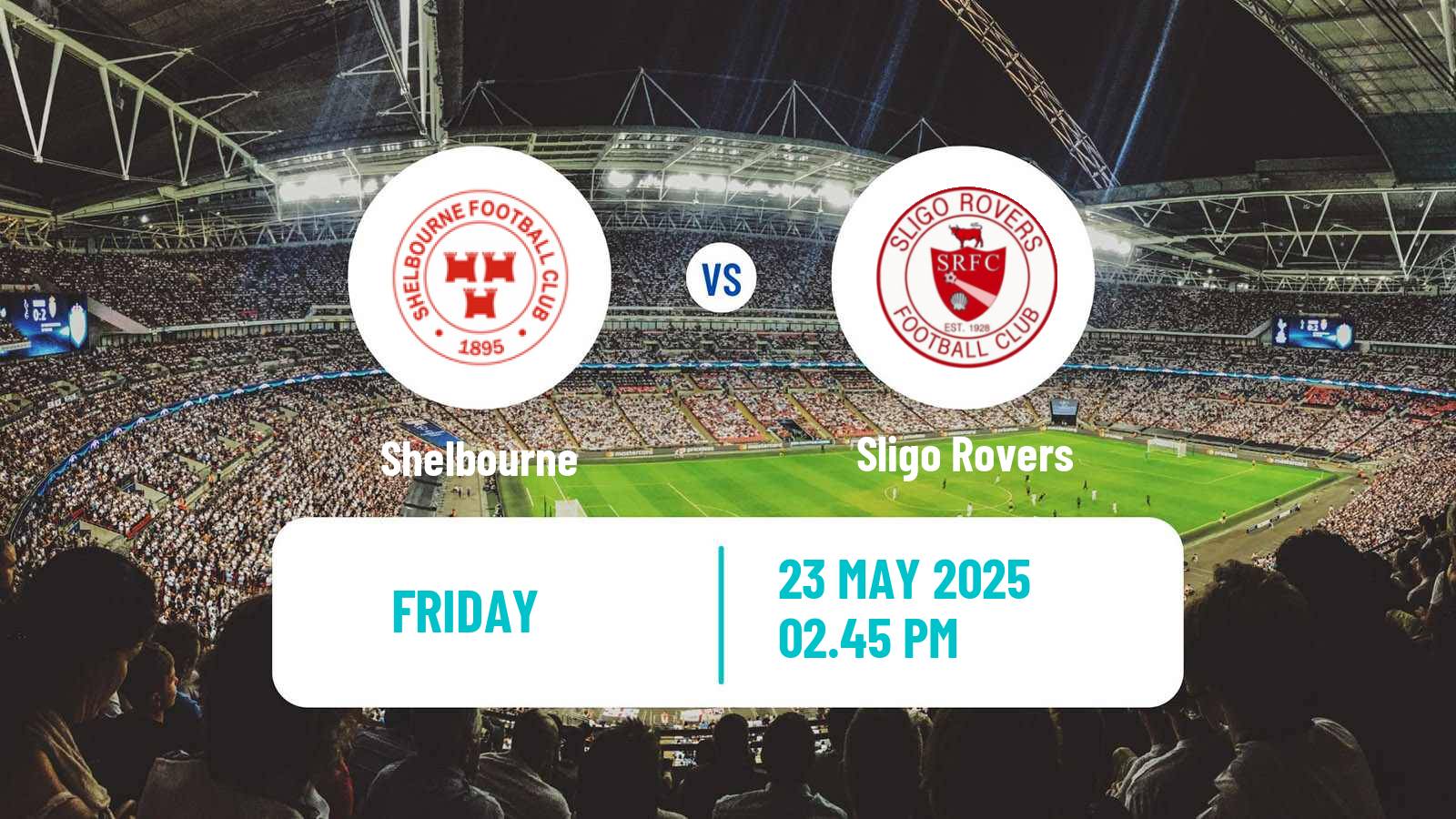 Soccer Irish Premier Division Shelbourne - Sligo Rovers
