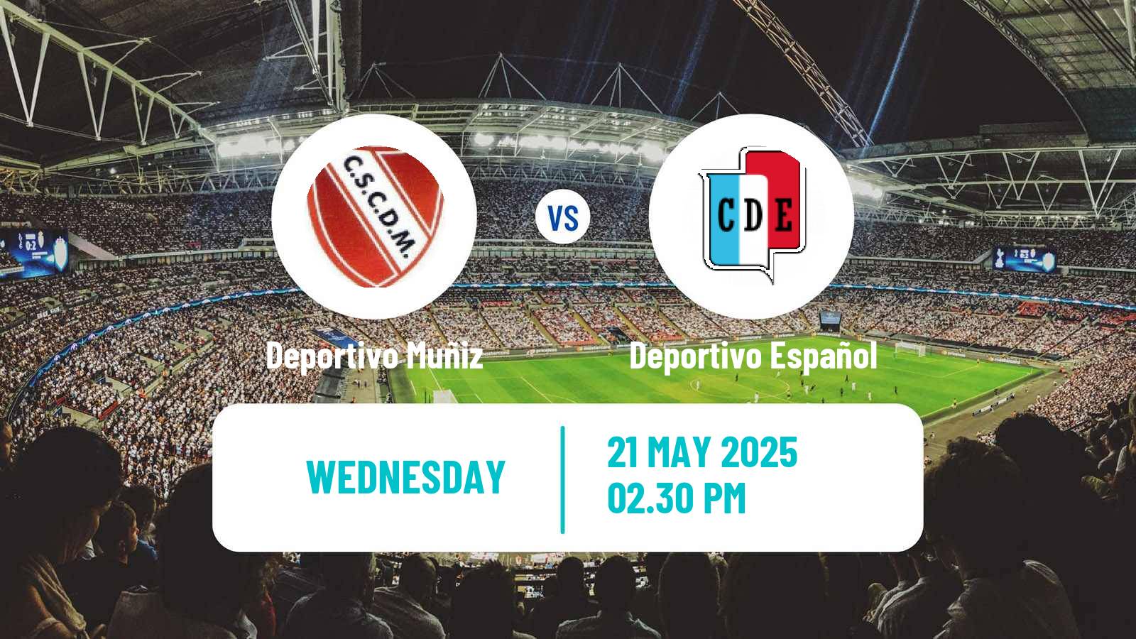 Soccer Argentinian Primera C Deportivo Muñiz - Deportivo Español