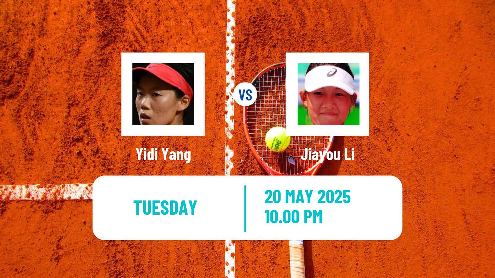Tennis ITF W15 Maanshan 4 Women Yidi Yang - Jiayou Li