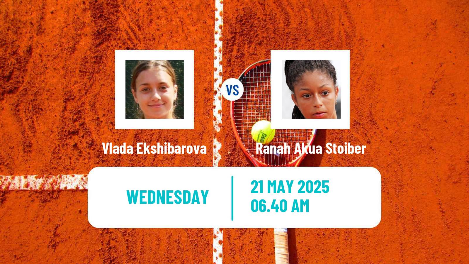 Tennis ITF W15 Estepona Women Vlada Ekshibarova - Ranah Akua Stoiber