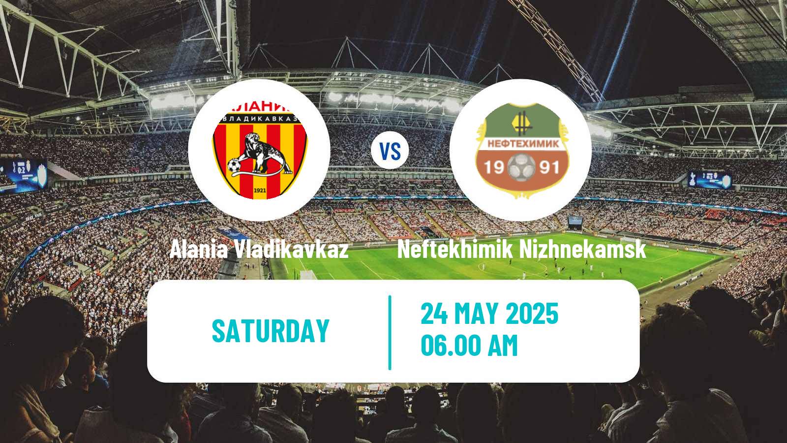 Soccer Russian FNL Alania Vladikavkaz - Neftekhimik Nizhnekamsk