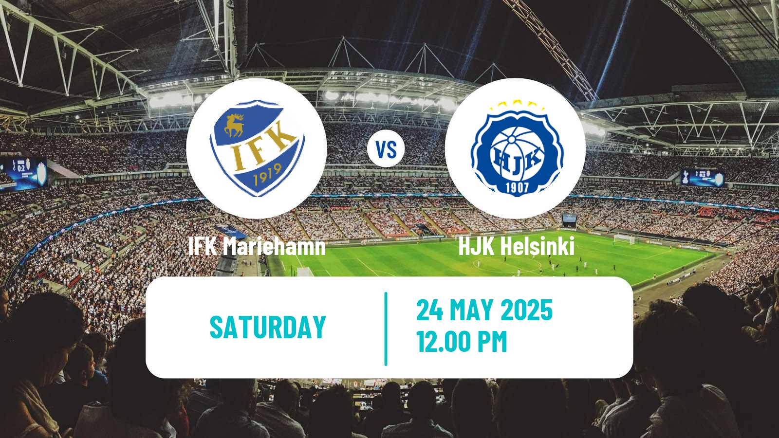Soccer Finnish Veikkausliiga IFK Mariehamn - HJK