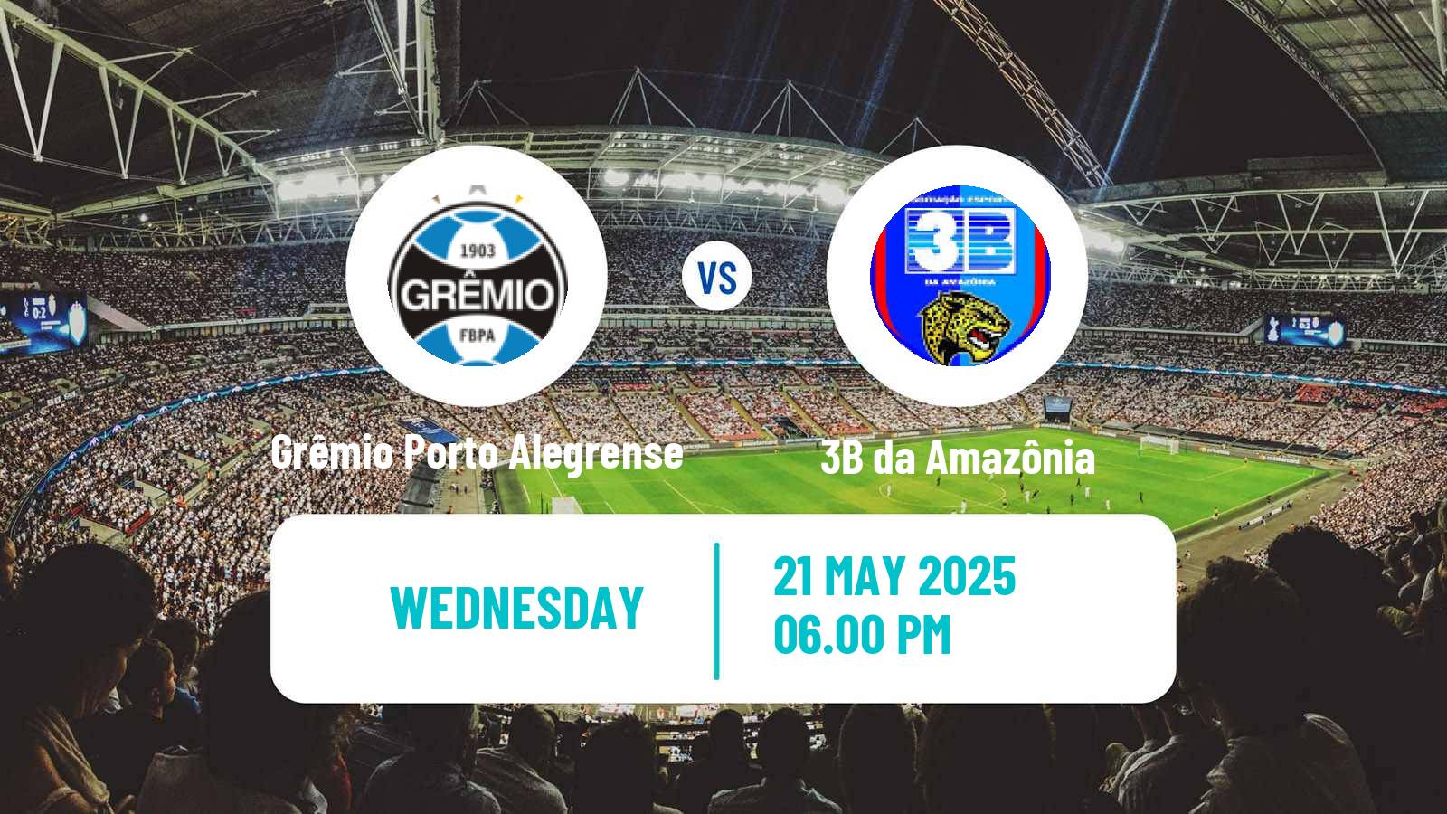 Soccer Brasileiro Women Grêmio Porto Alegrense - 3B da Amazônia