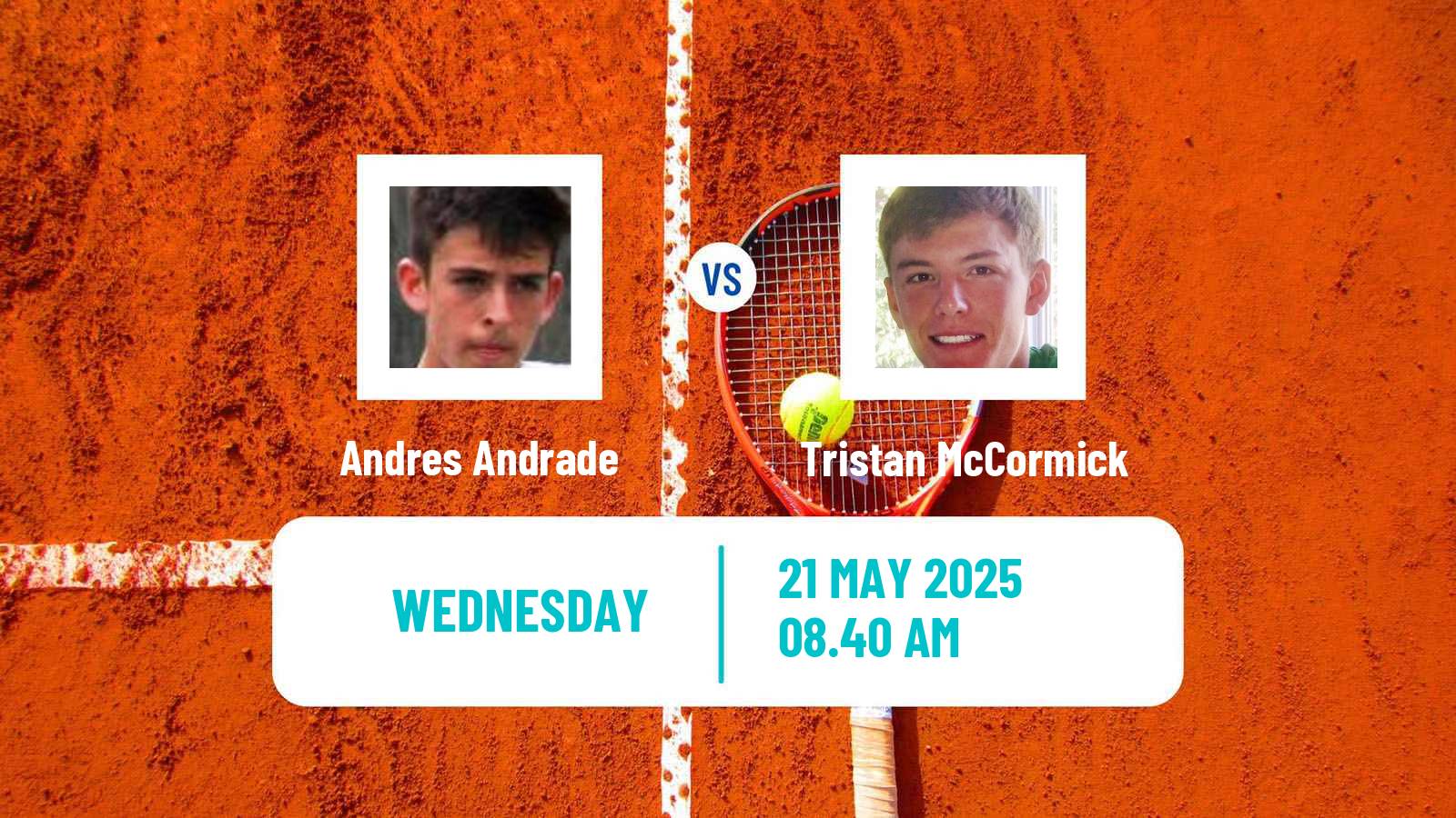 Tennis ITF M25 Orlando Fl Men Andres Andrade - Tristan McCormick