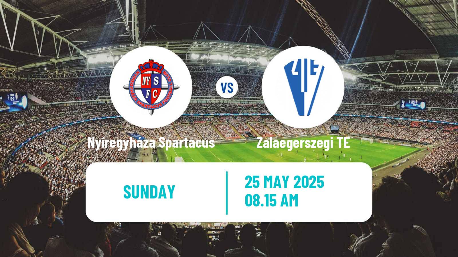 Soccer Hungarian NB I Nyíregyháza Spartacus - Zalaegerszegi TE