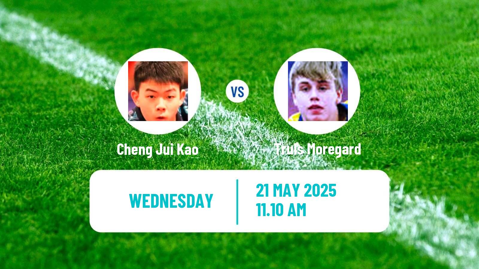 Table tennis World Championships Men Cheng Jui Kao - Truls Moregard