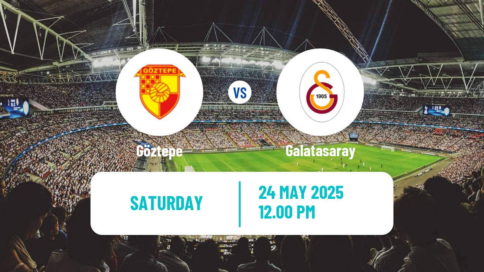 Soccer Turkish Super League Göztepe - Galatasaray