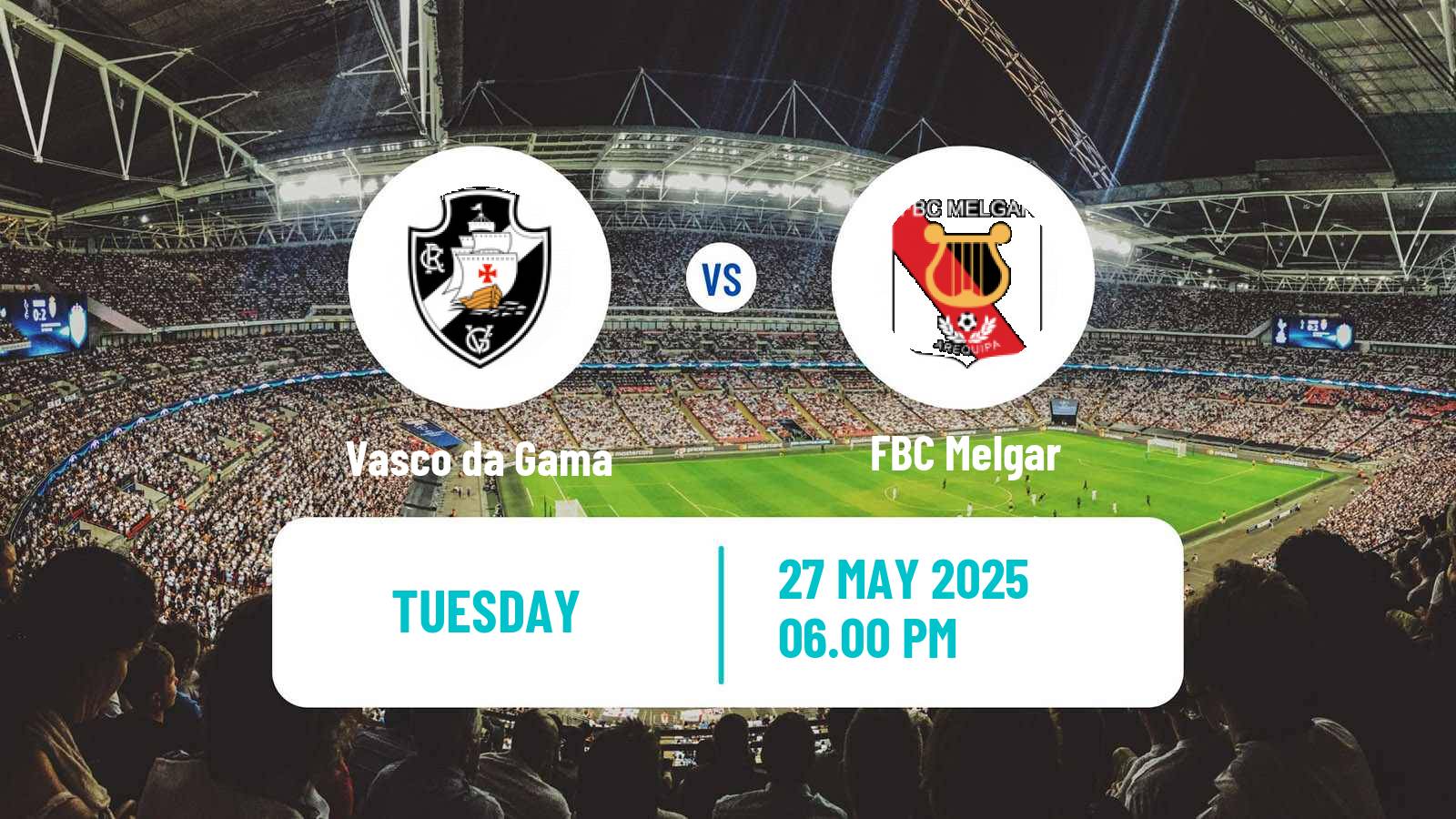 Soccer Copa Sudamericana Vasco da Gama - FBC Melgar