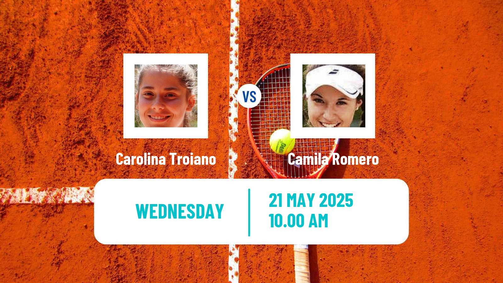 Tennis ITF W15 Trelew 2 Women Carolina Troiano - Camila Romero