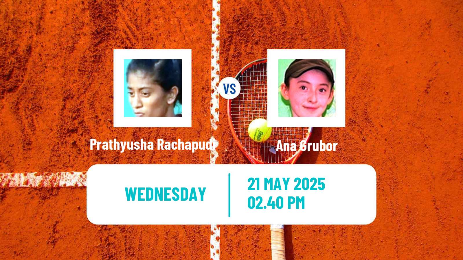 Tennis ITF W35 Santo Domingo Women Prathyusha Rachapudi - Ana Grubor