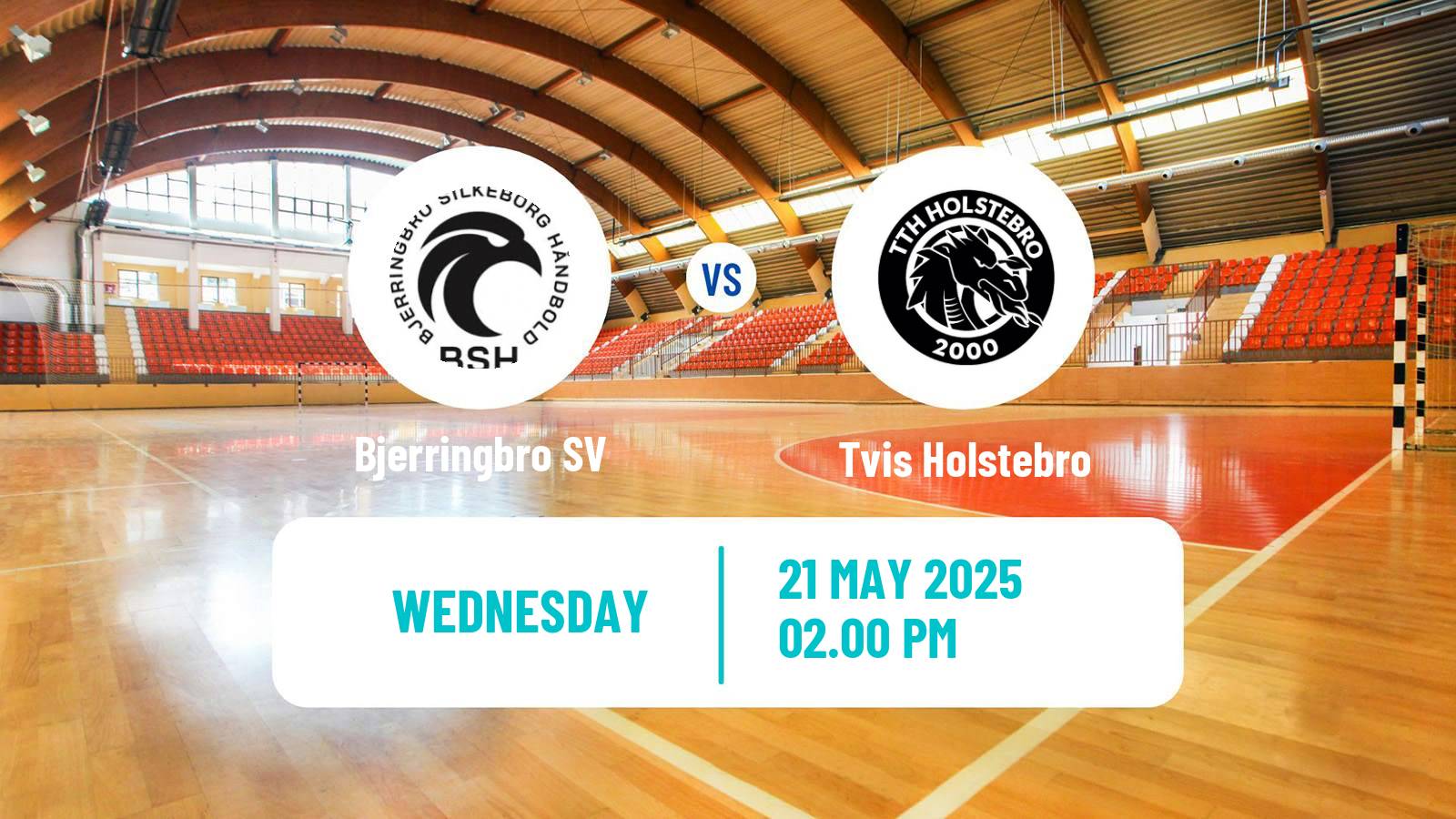 Handball Danish Handbold Ligaen Bjerringbro SV - Tvis Holstebro