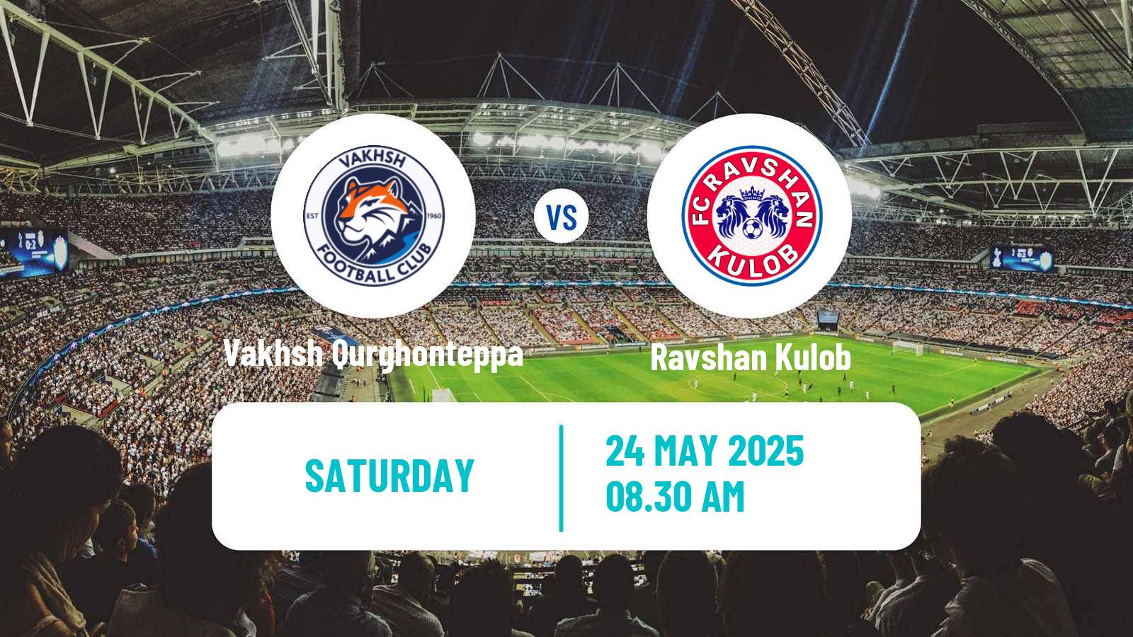 Soccer Tajik League Vakhsh Qurghonteppa - Ravshan Kulob