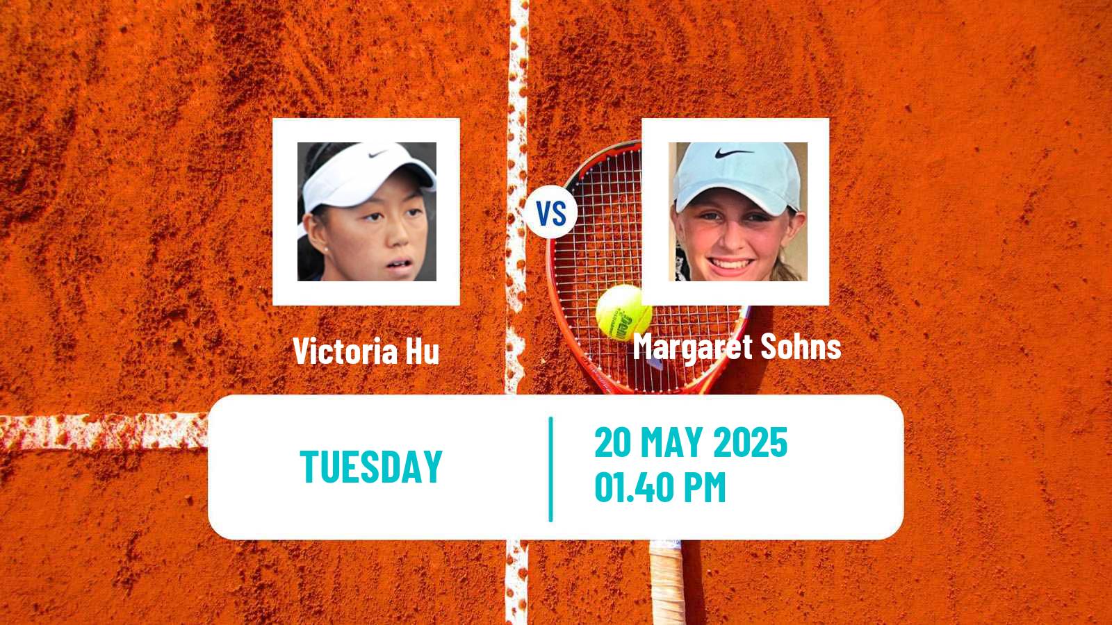 Tennis ITF W50 Pelham Women Victoria Hu - Margaret Sohns