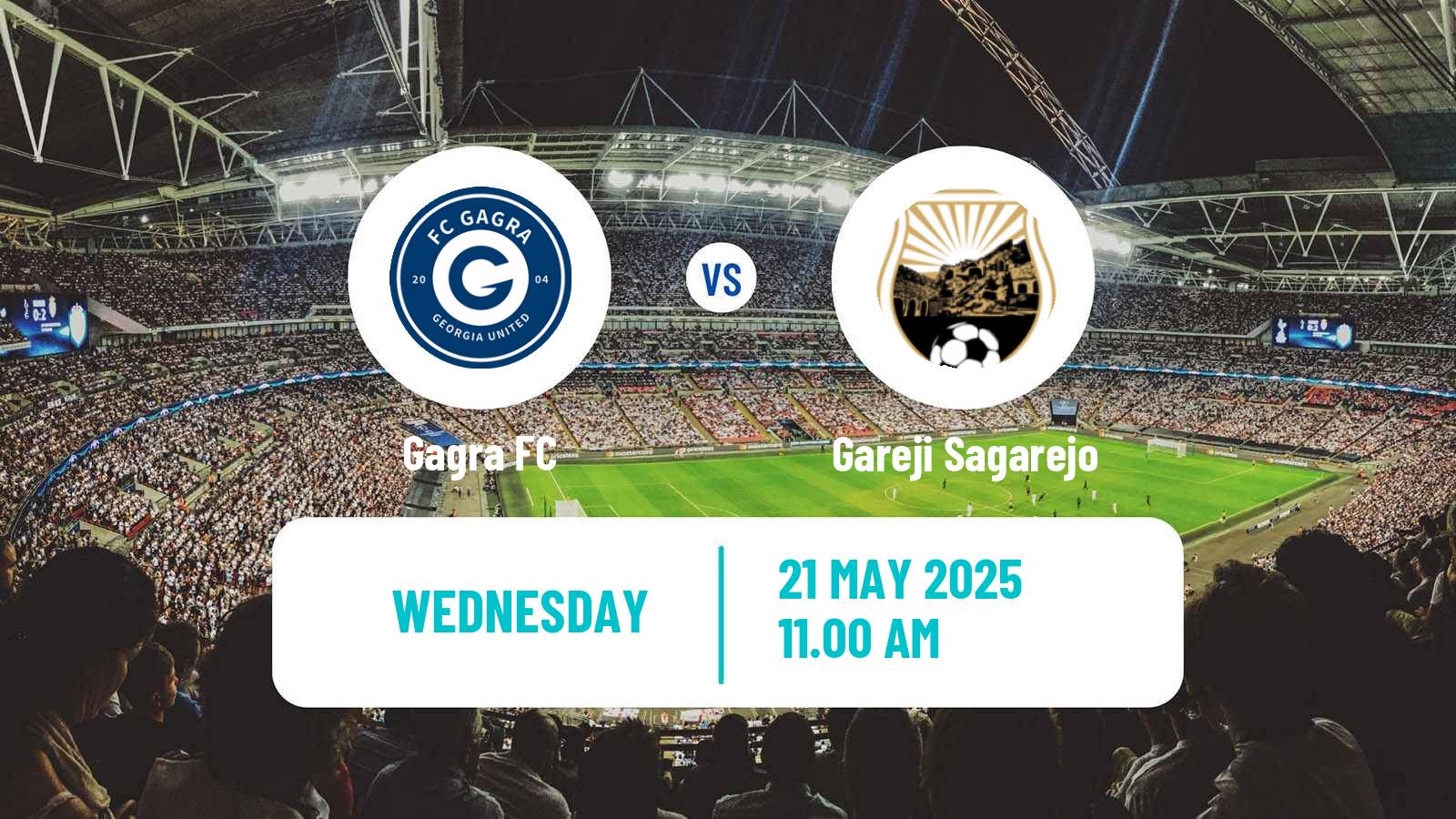 Soccer Georgian Erovnuli Liga Gagra - Gareji Sagarejo