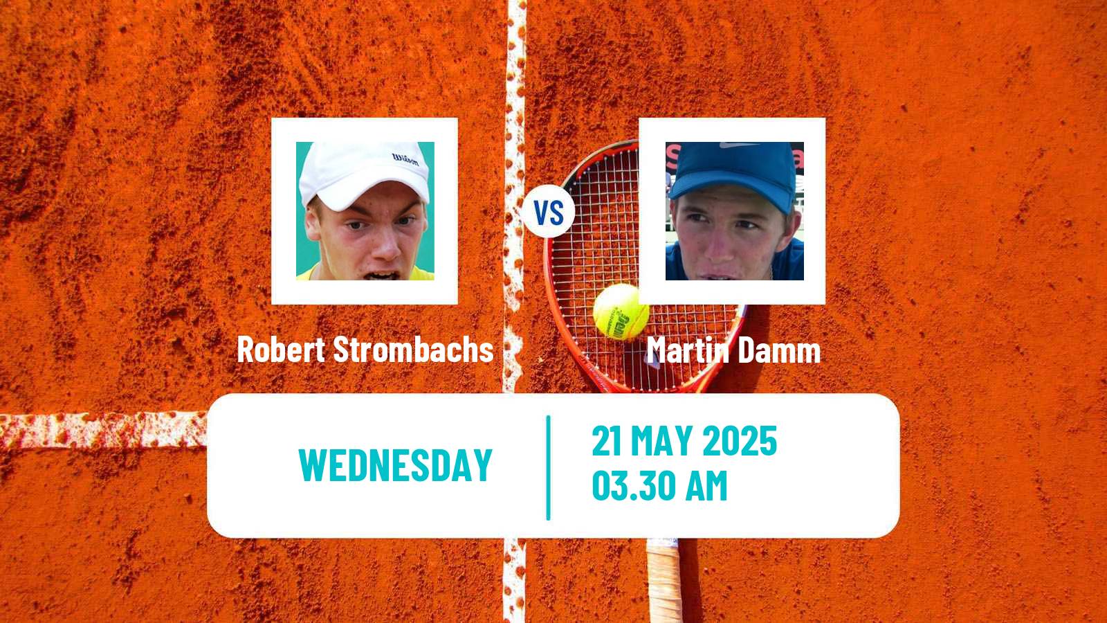 Tennis Tbilisi Challenger Men Robert Strombachs - Martin Damm