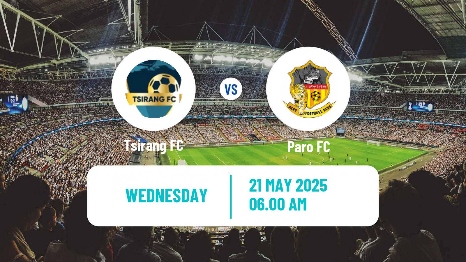 Soccer Bhutan Premier League Tsirang - Paro