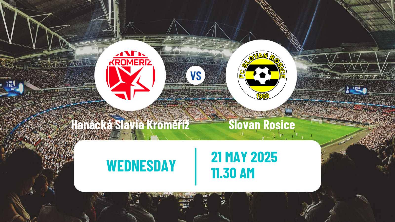 Soccer Czech MSFL Hanácká Slavia Kroměříž - Slovan Rosice