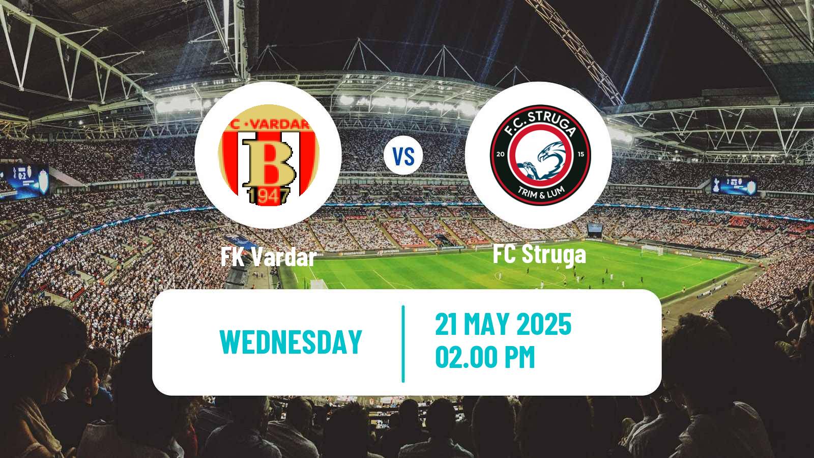 Soccer North Macedonian Cup Vardar - Struga