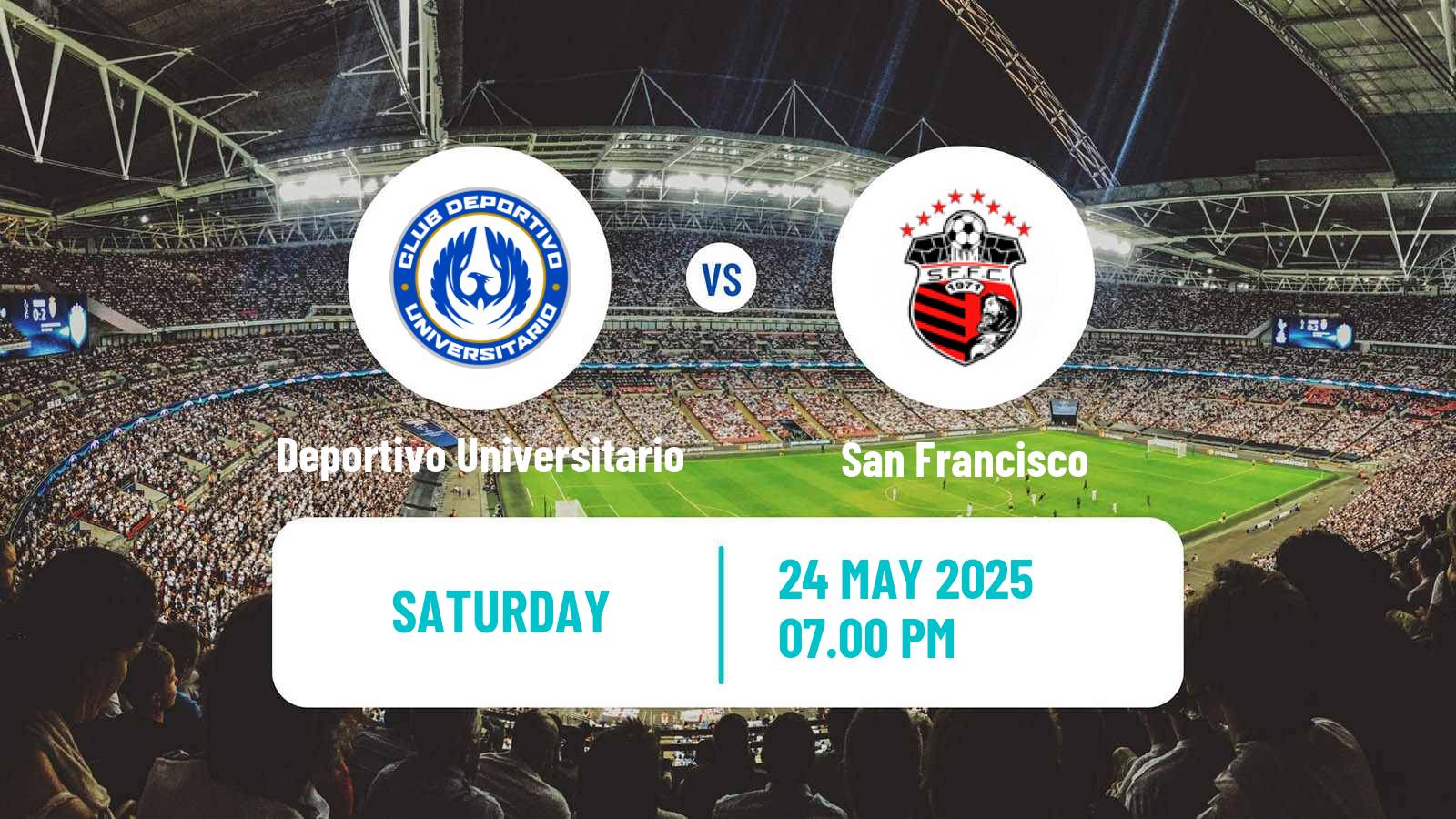Soccer Liga Panamena de Futbol Deportivo Universitario - San Francisco