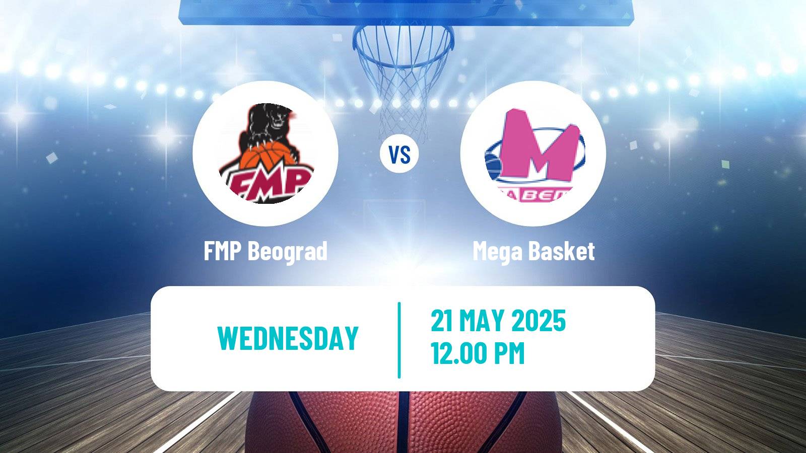 Basketball Serbian Superleague Basketball FMP Beograd - Mega Basket